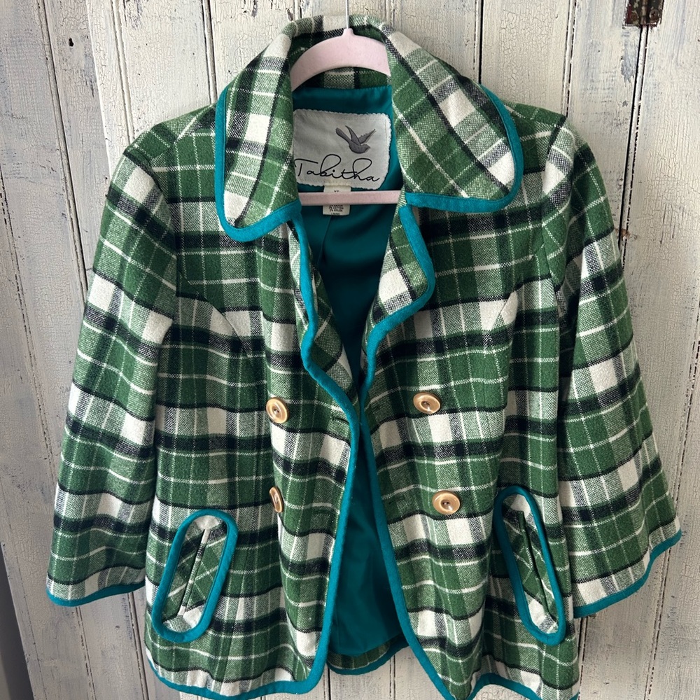 Tabitha by Anthropologie Plaid Jacket